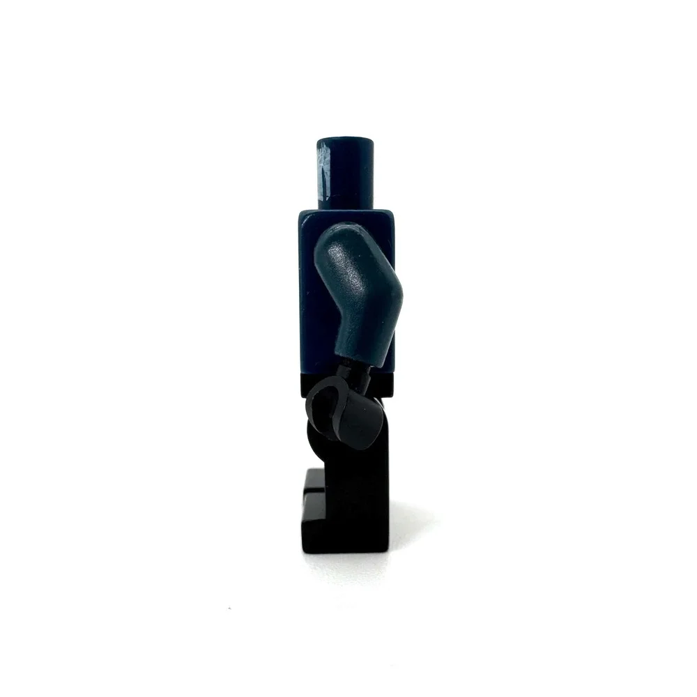 LEGO Castle Dwarf Torso Leg Minifigure Parts 7036 Fantasy Era Dark Blue